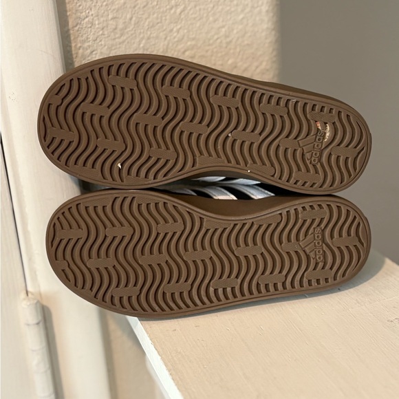 Adidas VL Court 3.0 Black/White Gum Kids Casual Shoes IE3630 – Size 12K - Picture 8 of 9